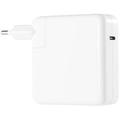 MacBook Pro 13" USB-C-laturi - kannettavan tietokoneen laturi - 61W - valkoinen
