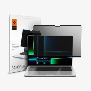 MacBook Pro 14" 2021/2025 Spigen SafeView magneettinen yksityisyydensuojakalvo