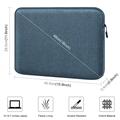 MacBook Pro/Air 15" Haweel HWL7016 -kannettavan suojakotelo - sininen