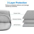 MacBook Pro/Air 15" Haweel HWL7016 -kannettavan suojakotelo - harmaa