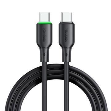 Mcdodo Alpha -sarjan silikoninen USB-C-kaapeli 65W – 1.2m – musta