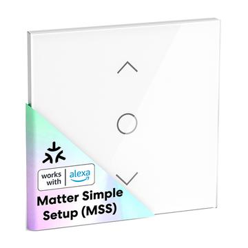 Meross MRS100MA -älykäs WiFi-rullaverhokytkin, Matter-yhteensopiva