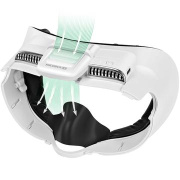 Meta Quest 3 KKCOBVR K3 VR-jäähdytyskasvosuoja - valkoinen