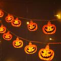 Modee H001 Halloween-kurpitsa-LED-valosarja - 1.65m - 10 kpl.
