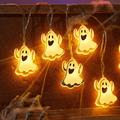 Modee H002 Halloween-kummitus-LED-valosarja - 1.65m - 10 kpl.