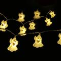 Modee H002 Halloween-kummitus-LED-valosarja - 1.65m - 10 kpl.