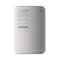 Momax 1-Power Q.Pass2 Qi2.2 25W magneettinen langaton tehopankki 10000mAh - titaani