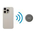 Momax 1-Vibe Go BS6 magneettinen mini-Bluetooth-kaiutin ja puhelinteline - titaanikulta