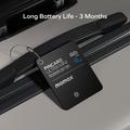 Momax BR18 PinCard Ultra Mini UWB -paikannin iOS:lle - Apple Find My - musta