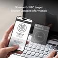 Momax BR18 PinCard Ultra Mini UWB -paikannin iOS:lle - Apple Find My - musta