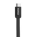 Momax DC88 Mag.Link litteä magneettinen USB-C-kaapeli - 100W, 1m