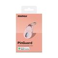 Momax PinGuard kameran havaitsemisen jäljitin Apple Find My - Vaaleanpunainen väri