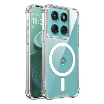 Motorola Edge 70 Fusion/70 Fusion+/70 Pro/70 Pro+ magneettinen hybridikotelo – läpinäkyvä