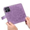 Motorola Edge 70 Fusion Mandala Series Lompakkokotelo - Violetti