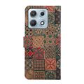 Motorola Edge 70 Max Bohemian lompakkokotelo - Terälehdet