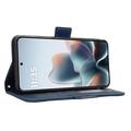 Motorola Edge 70 Max -kortinhaltijan lompakkokotelo - sininen