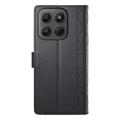 Motorola Edge 70 Pro Luxury tikattu lompakkokotelo