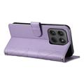 Motorola Edge 70 Pro Luxury tikattu lompakkokotelo - violetti