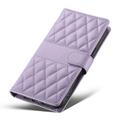 Motorola Edge 70 Pro Luxury tikattu lompakkokotelo - violetti