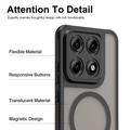 Motorola Edge 70 Pro UltraGuard Matte MagSafe Kotelo - Musta