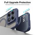 Motorola Edge 70 Pro UltraGuard Matte MagSafe Kotelo - Tumman sininen