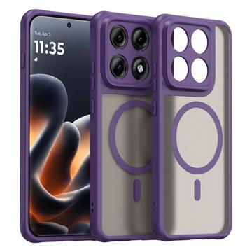 Motorola Edge 70 Pro UltraGuard Matte MagSafe Kotelo - Tumman violetti