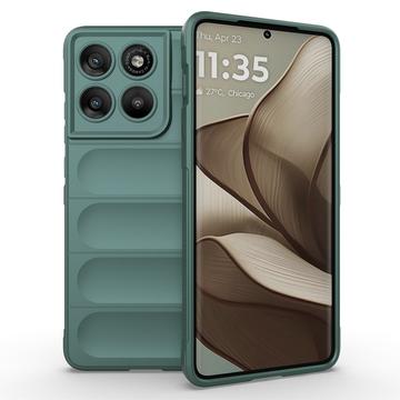 Motorola Edge 70 Rugged TPU Suojakuori - Vihreä