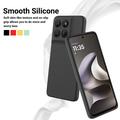 Motorola Moto G37/G37 Power/G47 Nestemäinen silikonikotelo käsihihnalla