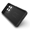 Motorola Moto G37 Power Rugged TPU Suojakuori - Musta