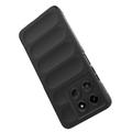 Motorola Moto G37 Power Rugged TPU Suojakuori - Musta