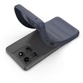 Motorola Moto G37 Power Rugged TPU Suojakuori - Tummansininen