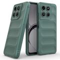 Motorola Moto G37 Power Rugged TPU Suojakuori - Vihreä