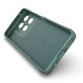 Motorola Moto G37 Power Rugged TPU Suojakuori - Vihreä