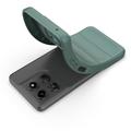 Motorola Moto G37 Power Rugged TPU Suojakuori - Vihreä
