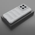 Motorola Moto G37 Power Rugged TPU Suojakuori - Vaaleanharmaa