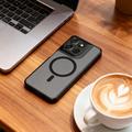Motorola Moto G67 Power/G57 Power Tech-Protect Magmat Kotelo - MagSafe-yhteensopiva - Matta Musta