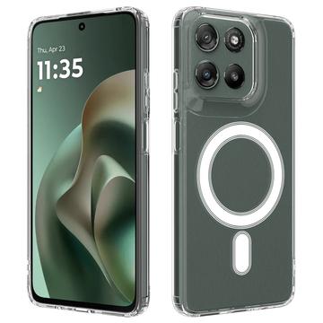 Motorola Moto G77 Power Hybridikotelo - MagSafe-yhteensopiva - Läpinäkyvä