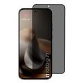 Motorola Moto G77 Yksityisyyttä Suojaava Täysin Peittävä Panssarilasi - 9H - Musta Reuna