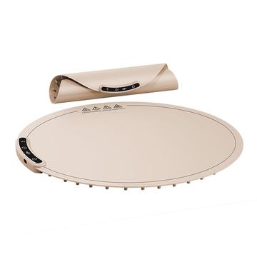 NCB-05 60cm:n rullattava silikoninen ruoanlämmitinmatto - 300W, digitaalinäyttö, ajastin - maitokahvi