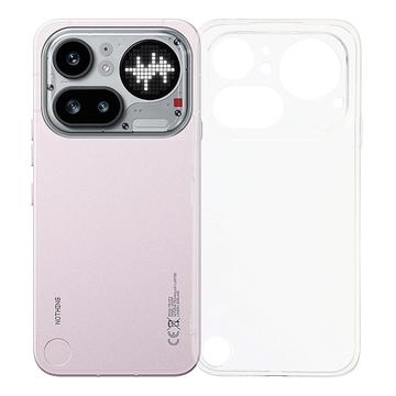 Nothing Phone (4a) Pro Liukumaton TPU-kotelo - Läpinäkyvä