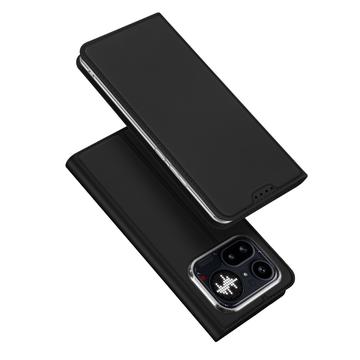 Nothing Phone (4a) Pro Dux Ducis Skin Pro Lompakkokotelo - Musta