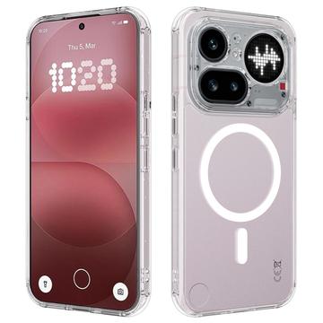 Nothing Phone (4a) Pro Hybridikotelo - MagSafe-yhteensopiva - Läpinäkyvä