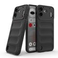 Nothing Phone (4b) Rugged TPU Suojakuori - Musta