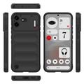 Nothing Phone (4b) Rugged TPU Suojakuori - Musta