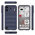 Nothing Phone (4b) Rugged TPU Suojakuori - Tummansininen