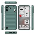 Nothing Phone (4b) Rugged TPU Suojakuori - Vihreä