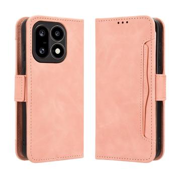 OnePlus 16 -kortinhaltijan lompakkokotelo - vaaleanpunainen