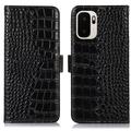 OnePlus Ace 6 Ultra Crocodile Lompakkomallinen Nahkakotelo kanssa RFID