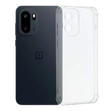 OnePlus Ace 6 Ultra Iskunkestävä silikonikotelo - Läpinäkyvä