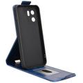 OnePlus Ace 6 Ultra Pystysuuntainen läppäkotelo jalustalla - tummansininen